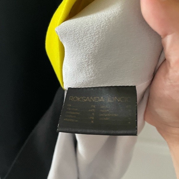 Roksanda Iincic Basketweave Colorblock Dress - Picture 7 of 10